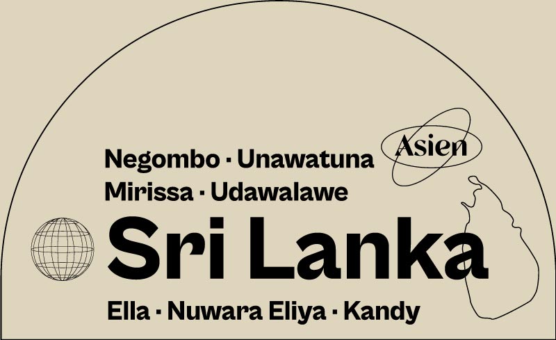 Bereistes Land Sri Lanka