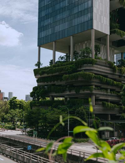 Singapur grünes Gebäude