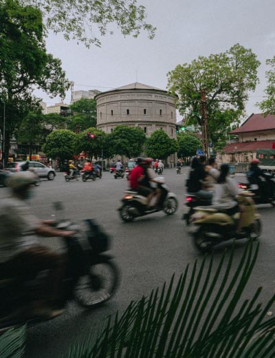 Hanoi Verkehr