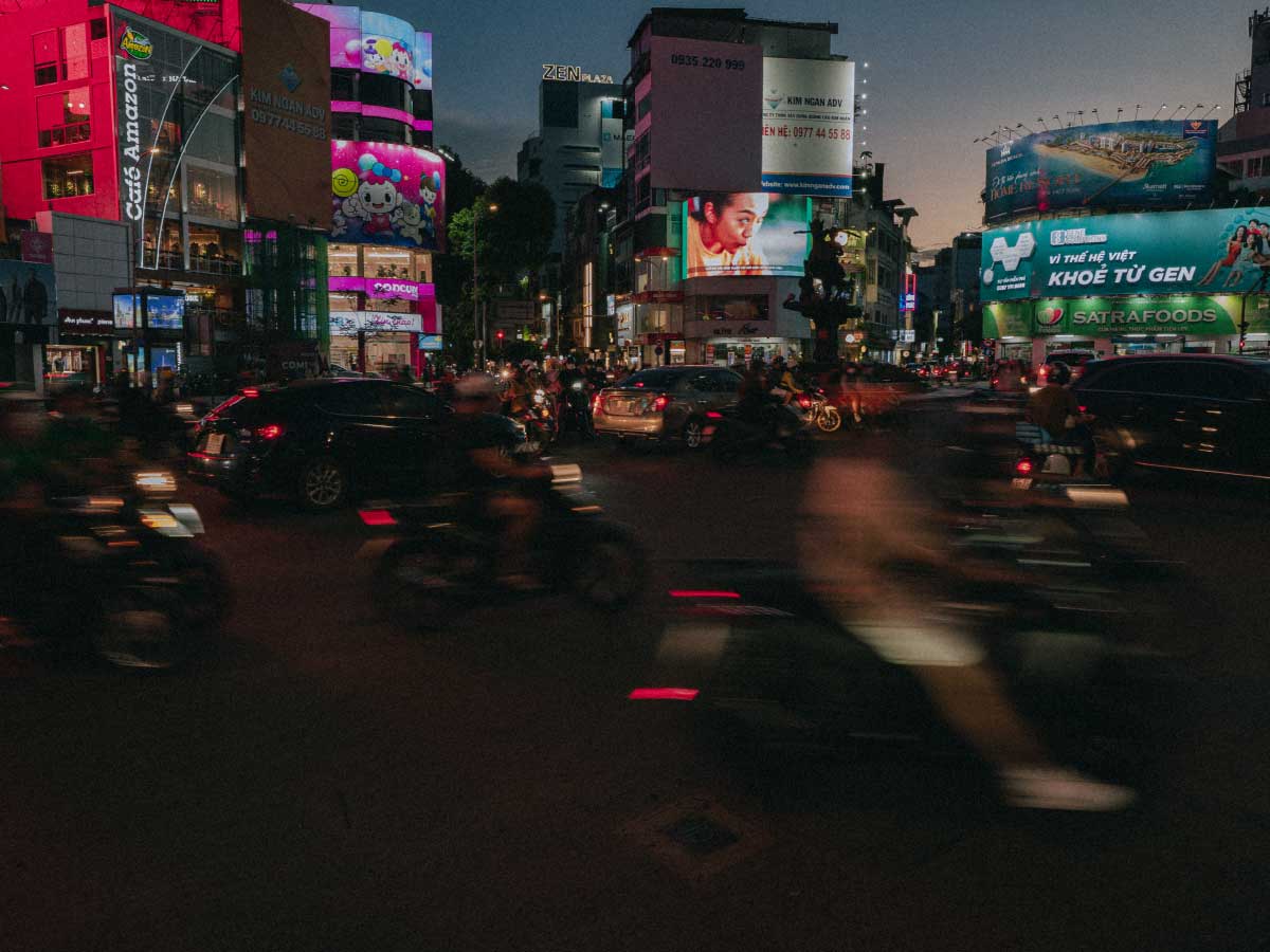 Saigon Verkehr